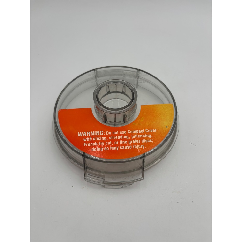Cuisinart DLC-806G TX Food Processor Compact Cover Lid Clear Replacement